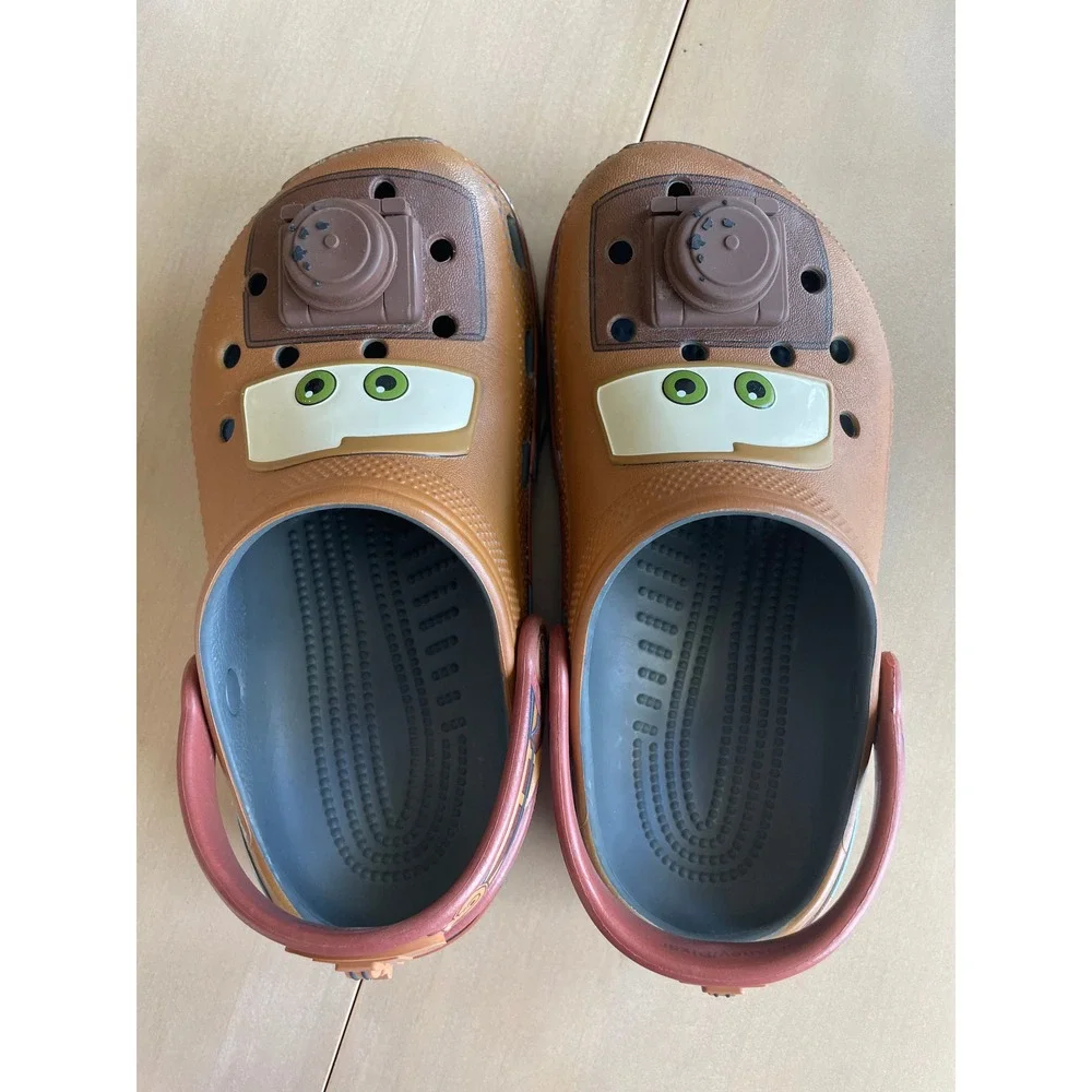Crocs Disney Pixar Cars Tow Mater Slip On Clog Sandals